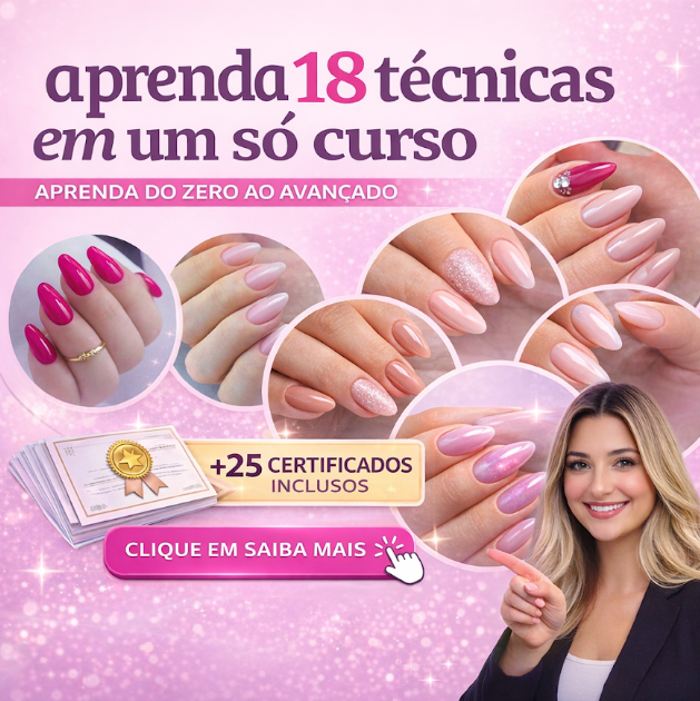 Curso Nail Academy - Escola de Unhas Profissionais